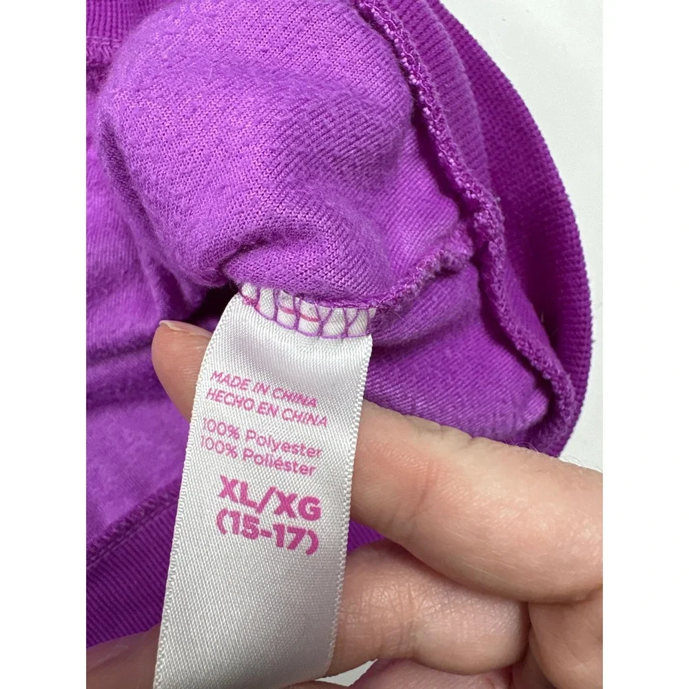 Hard Candy Y2K Purple Velour Tracksuit Set Juniors XL 15-17‎ Rhinestone
